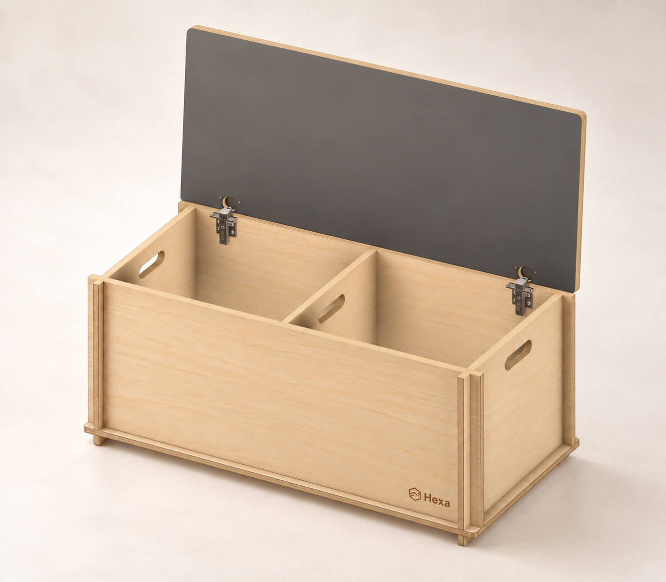座る場所が、備品の居場所に。